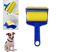 Stick It Roller - Reusable and Washable Silicone Stick It Pet Hair Remover Roller - Extra Sticky Stick It Pet Hair Remover for Pet Hairs, Clothes, Perfect for Tackling Embedded Messes (2 Pcs)