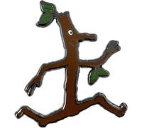 Stick Man Character Pin Badge
