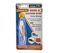 STICK N FIX Shoe & Leather Glue Invisible Repair Clear Adhesive Extra Strong Waterproof Bonds Leather Rubber Vinyl Handbag Fix