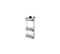Stick 'n' Lock 3 Tier Corner Basket Matt Black
