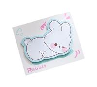 Stick Note Fun Animal Themed Adhesive Wall Decoration Paper Note Pad for Students Teachers Animal Design Stick Note