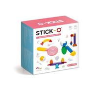 Stick-O Roleplay Magnetic Building Blocks Set. Funky, Chunky Pieces Ideal For Little Hands. Learn As They Play., Rainbow, 902005