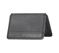 Stick On Card Holder - Magnetic Phone Wallet, Waterproof PU Leather Card Pocket | Secure SIMP Slim Adhesive Credit Card Holder for Smartphone Back Cash Coin Card Pouch Compatible, Black, Se référer au