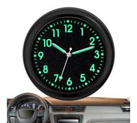 Stick on Dashboard Car Clock Mini Tiny Small Luminous Car Vent Clocks Watch for Dashboard Boat Bike Home