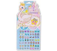 Stick On Earrings, 3D Self-Adhesive Glitter Craft Crystal Stickers, Earring Stickers Nail Sticker Sparkle Art Decal Party Bag Fillers Decor