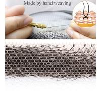 Stick On Eyebrows - Eyebrow Stencil, Eyebrow Transfers, False EyebrowS For Women, 1 Pair Real Hair Brows, Reusable Fake Lace EyebrowW, Breathable Crochet Eyebro0w For Womens, Men, EyebrowW