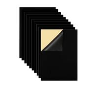 Stick On Felt - 10pcs Solid Color Sticky Felt Sheets, A4 Size | Soft Peel and Stick Wallpaper System, Felt Fabric Sheet Solution for Cabinets Shelves Home Craft DIY