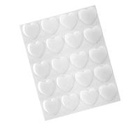 Stick On Gems, 3D Convex Decorative Resin, Large & Small Sizes, Clear Craft Stickers Sticky Gems, Self Adhesive Rhinestone Embellishments, Easy Peel Application for Notebook Phone Card Decor