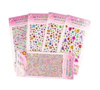 Stick on Gems - Small Acrylic Gem Stickers | Realistic Jewel Stickers, Bling Stickers Rhinestone, Craft Gems for Kids Boys Girls Aged 3-8 Years