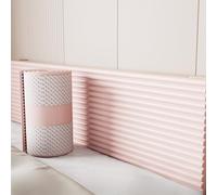 Stick on Headboard Panels, Anti Collision Wall Padding, Padded Self Adhesive Foam Panels for Single & Double Bed Size Bedroom/Living Room, Peel and Stick(Pink,30 cm x 2 m 3pcs)