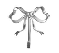 Stick On Hooks Brass Bow Knot Hooks Wall for Coat Hat Towel Kitchen Bathroom Laundry Door Holder