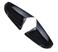 stick-on mirror cover 2PCS Carbon Fiber Pattern Mirror Case Rearview Cover for Chevrolet Malibu 2012-2015 LHD(Black)