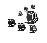 Stick on Mirrors for Walls Sea Animals Fishes Theme Acrylic Wall Decor Stickers Removable Dog DIY Sticky Mural Stickers Decals for Living Room Kid Baby Bedroom Bathroom Adhesive Wall Murals