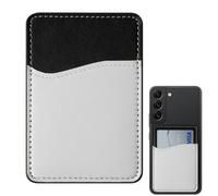 Stick On Phone Wallet - Non-Marking Adhesive Card Holder, Wear-Resistant Slim Design | Secure Storage for Credit Cards, Bills, Driver’s License, Identity Cards, Compact Phone Accessory, Anti-Slip