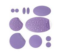 Stick-On Repair Patches for Down Jackets, Tents, 11 Pcs, Waterproof, Lilac