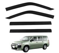 Stick-On Side Window Wind Deflectors Rain Guards for Toyota Succeed MK1-XP50-XP160 2002-2020, No Chrome Strips Protects from Rain Wind Easy to Attach