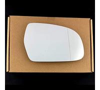 Stick on Wide angle Wing Mirror Glass fits Audi A3 Reg 2010 to 2012 right driver Side