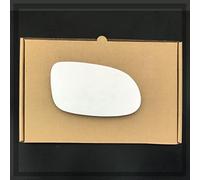 Stick on Wide angle Wing Mirror Glass fits Mercedes CLK Reg 2002 to 2008 right driver Side