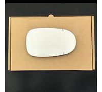 Stick on Wide angle Wing Mirror Glass fits Nissan Almera Reg 2000 to 2006 right driver Side