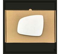 Stick on Wing Mirror Glass fits Dacia Logan Reg 2013 to 2020 Left Passenger Side