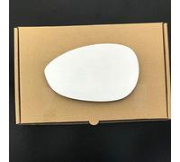Stick on Wing Mirror Glass fits FIAT Punto Reg 2007 ONWARD Left Passenger Side