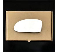 Stick on Wing Mirror Glass fits Ford Focus Reg 1999 to 2004 Left Passenger Side