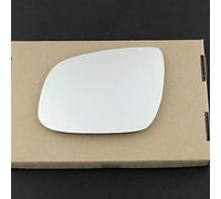 Stick on Wing Mirror Glass fits KIA Rio Reg 2010 to 2012 Left Passenger Side