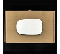 Stick on Wing Mirror Glass fits Renault Laguna Reg 2001 to 2007 Left Passenger Side