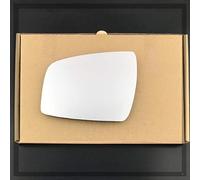 Stick on Wing Mirror Glass fits Vauxhall Zafira Reg 2010 to 2014 Left Passenger Side