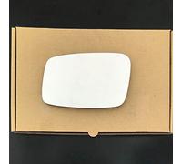 Stick on Wing Mirror Glass fits Volvo V40 Reg 1996 to 2004 Left Passenger Side