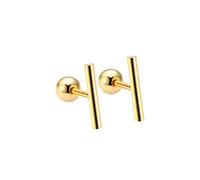 Stick Screw Stud Earrings For Women Jewelry
