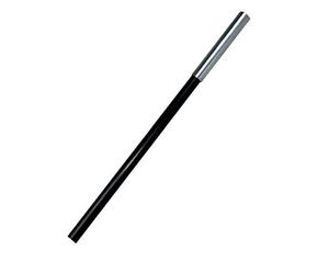 stick section Fiberglass 11 m x 70 cm fiberglass black