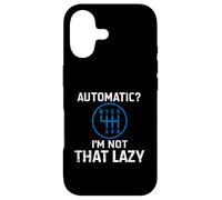 Stick Shift Car Life Manual Driving Style Graphic Case for iPhone 17
