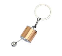 Stick Shift Keychain - Metal Gear Shifter Fidget Toy for Car Keys | 6-Speed Gearbox, Fun Auto Part Keychain for Car Enthusiasts & Drivers, Creative Gift for Men, Women, Car Lovers & Racing Fan