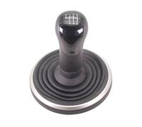 Stick Shift Knob Replacement for Fiesta for Fusion 2002 2003 2004 2008 2009 2010 2011 2012 2013-2024 Boot Cover Gaiter 5 6 Speed Car Gear Shift Knob Gear Shift Knob(Sliver 5 Speed)(6 Black Gaiter)