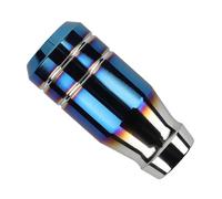 Stick Shift Knob Universal Car Manual Shift Knob Gear Shifter Head Shift Knob Stick Aluminum Alloy Toasted Blue Throw Gear Shifter Gear Shift Knob