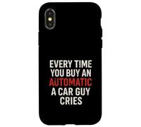 Stick Shift Manual Transmission Driving Car Culture Case for iPhone X/XS