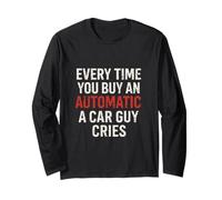 Stick Shift Manual Transmission Driving Car Culture Long Sleeve T-Shirt