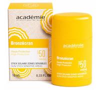 Bronzécran Academy, Sun Stick SPF 50 Sensitive Zones, High UVA/UVB Protection, 10 ml