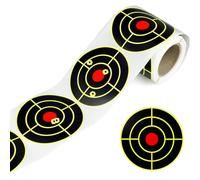 Stick Splatter | Reactive Targets Self-Adhesive Stickers 3-Inch Splash Paper Targets Roll | Round Reaction Target Dots for Duel Tree Metal Rack Practice