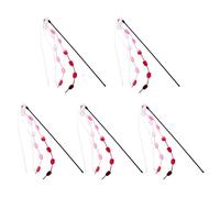 stick toy wand teaser stick toy kitten teaser wand toy interactive toy funny teaser self play interactive toy