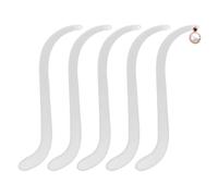 Stick Try On | 5 Pieces/Set Acrylic Earring Try-On Strips | Flexible Transparent Earring Try On Stick, Try-On Earrings Display Props for Stud Earrings, Acrylic Material, Is , Rob