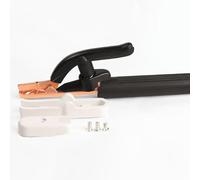 Stick Welding Stinger - Copper Bend Clamp | 500A Insulated Welding Stinger, Outdoor Automotive Frame Repairs Sheet Fabrication Pipe Projects