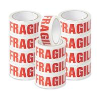 Stick Well Parcel Tape - 48mm X 66m, Heavy Duty, Low Noise, Secure & Sticky Fragile Tape for Packing Boxes, Moving Boxes, Packing Tape Strong for Moving House