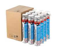 STICK2 Expanding Foam 750ml with Nozzle | One Component Polyurethane Foam for Mounting, Sealing & Insulation | High Expansion Gap Filler (12 Pack)