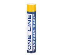 STICK2 Line Marker Spray Paint | Professional Line Marking Paint for Concrete, Grass & Asphalt | Quick-Drying, Durable, High-Visibility Yellow 750ml (Pack of 1)