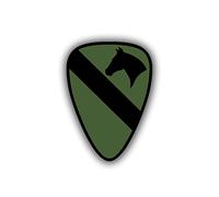Sticker 1st US Cavalry Division US Army Horse Head Vietnam A5036