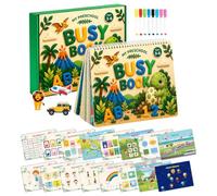 Sticker Activity Book Interactive Animal Coloring Dinosaur Sensory Toys