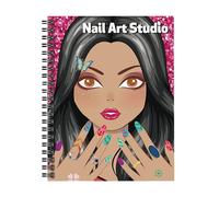 Sticker Activity Book - Nail Coloring Book for Kids | Fingernail Design Toy Coloring Activities Set for Nursery School Home Teen Boy Girl Youth Kindergarten Adult
