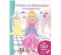 Sticker-Anziehpuppen - Prinzessinnen